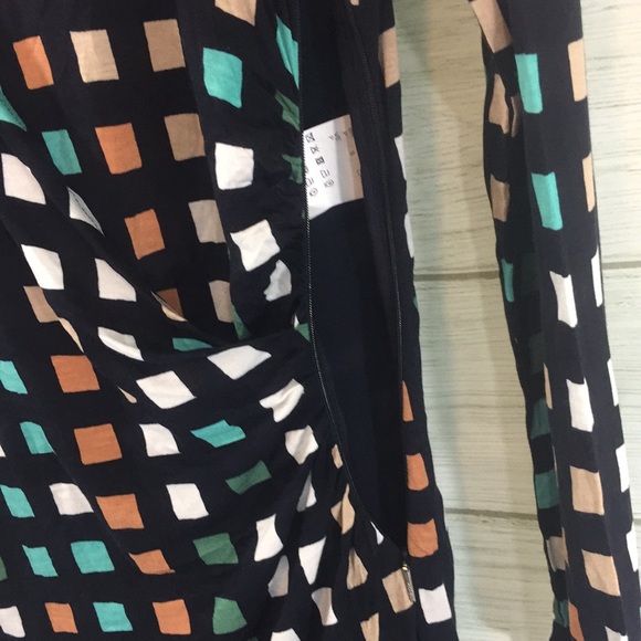 BOSS HugoBoss Esetta CubeGeometric Print MidiDress • size S - Picture 8 of 15